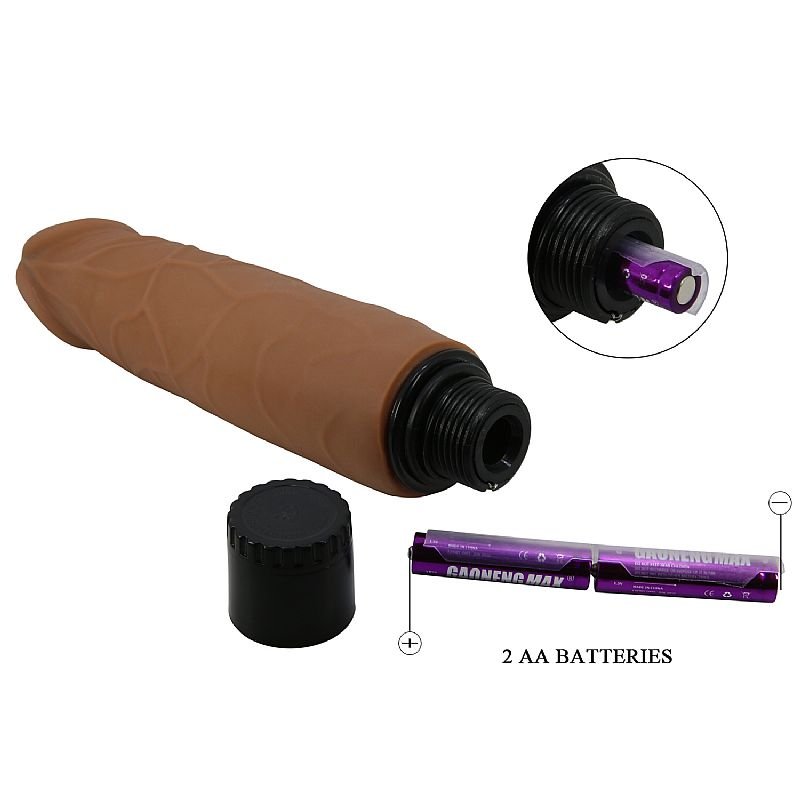 Foto do produto Pênis Vibrador com Dupla Camada 18 x 4cm