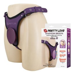 Cinta Strap-on Luxo com Base para Ventosa