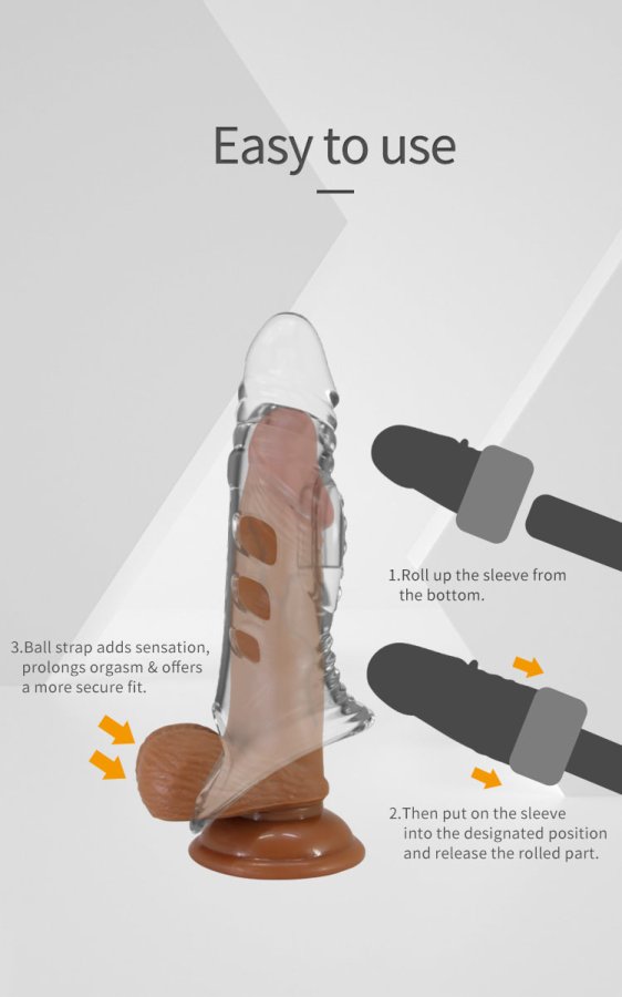 Foto do produto Capa Extensora com Alça p/ Testiculos 17 x 4cm