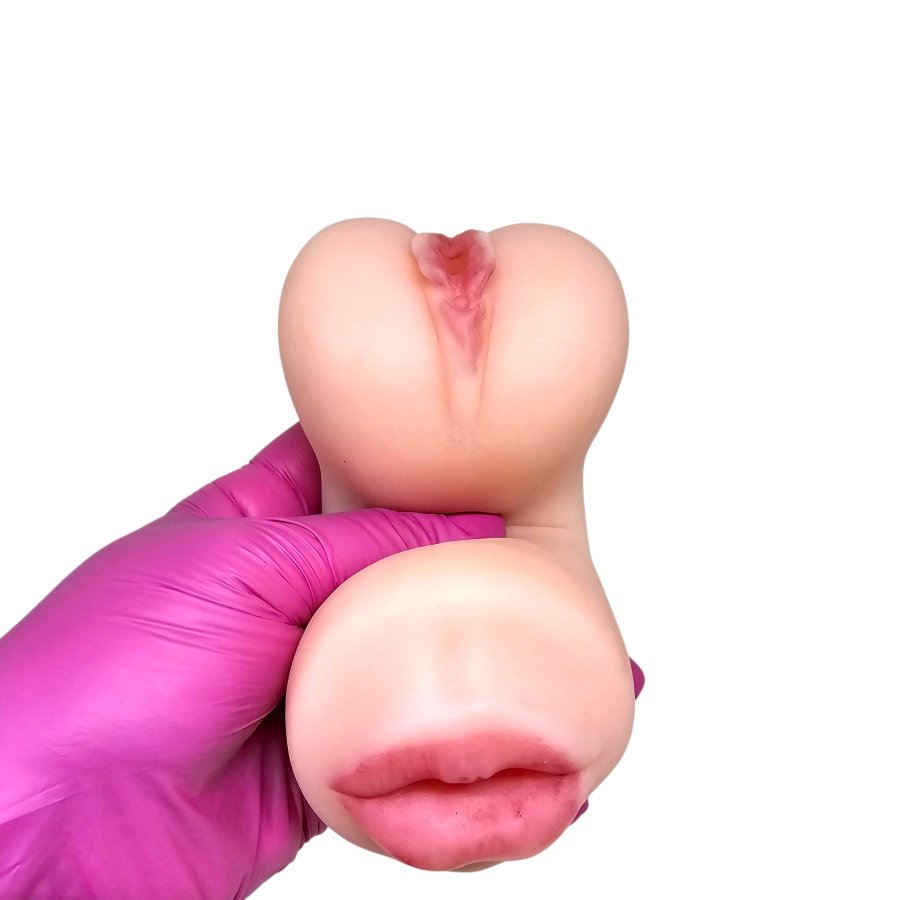 Foto do produto Masturbador Fogosa: Boca + Vagina