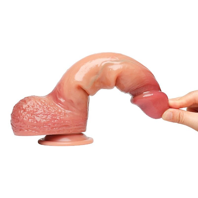 Foto do produto MATH: Pênis Silicone Líquido Dupla Camada 23 x 4,7cm