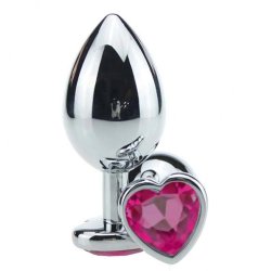 Plug Grande Coração - Pink