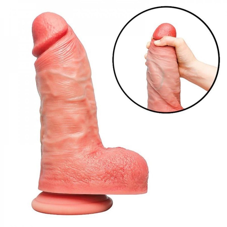 Foto do produto HULK: Pênis em Silicone Líquido 23 x 7cm