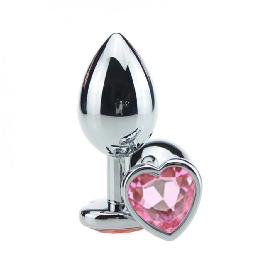 Foto do produto Plug Médio Coração - Rosa