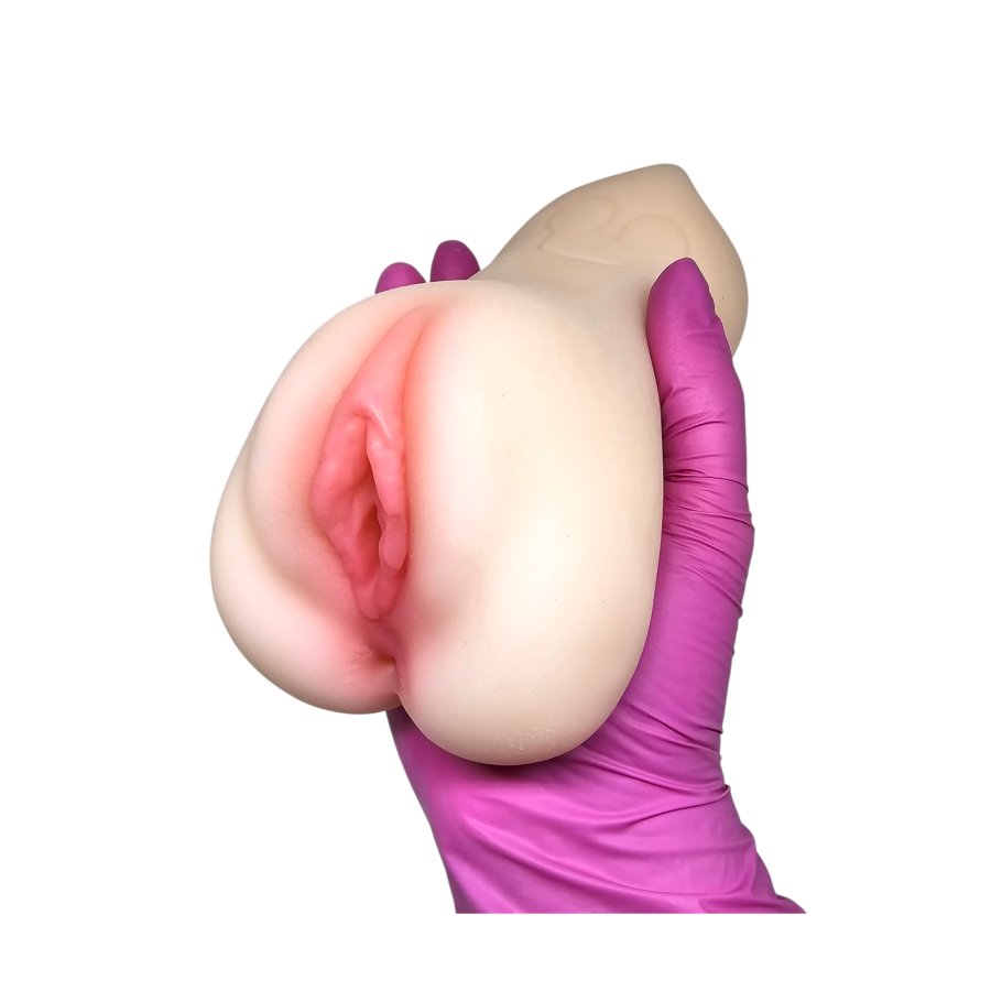 Foto do produto ISA: Masturbador Masculino Triplo (Bege)