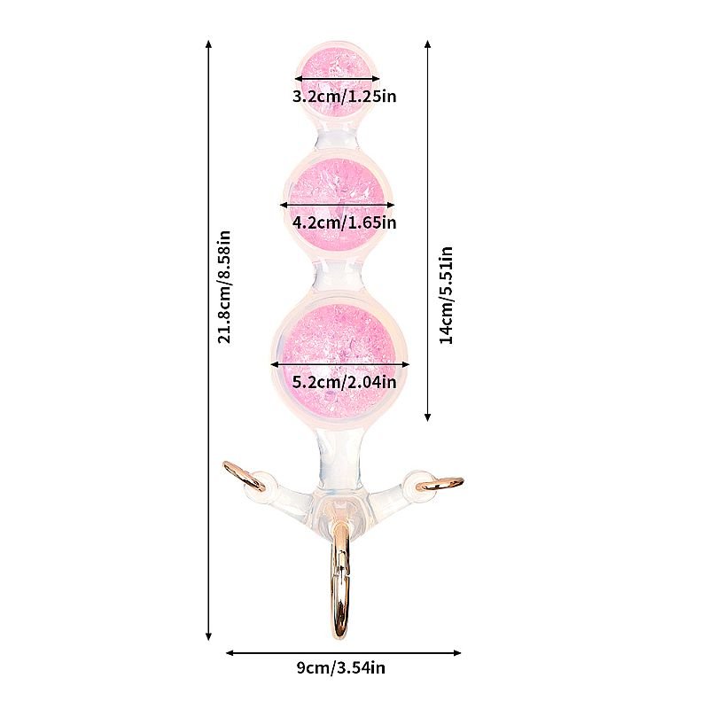 Foto do produto Plug Galaxy em Silicone Macio Escalonado