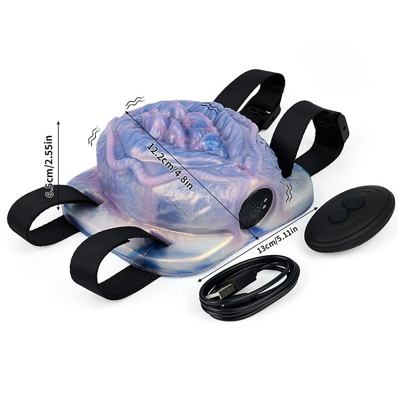 Foto do produto ALYEN: Vibrador Clitoriano com Suporte p/ Almofada