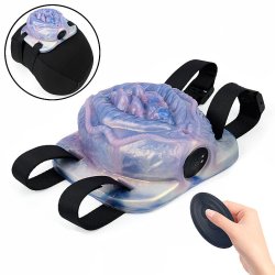 ALYEN: Vibrador Clitoriano com Suporte p/ Almofada