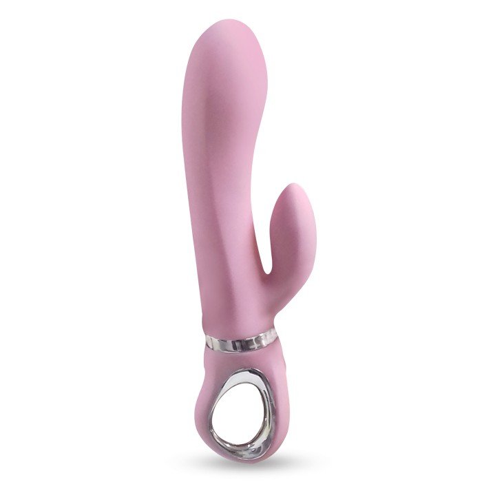 Foto do produto Vibrador com Estimulador Clitoriano e 10 Velocidades - Laura