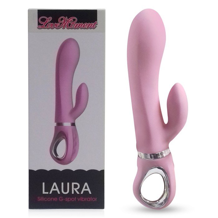 Foto do produto Vibrador com Estimulador Clitoriano e 10 Velocidades - Laura