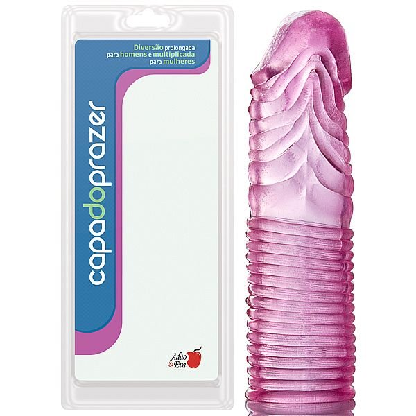 Foto do produto Capa Peniana Texturizada em Silicone