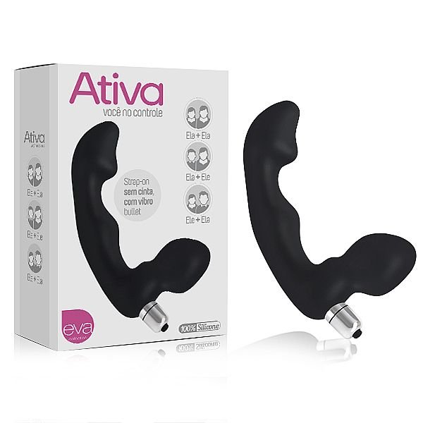 Foto do produto Vibrador Ativa - Strap on sem Cinta!