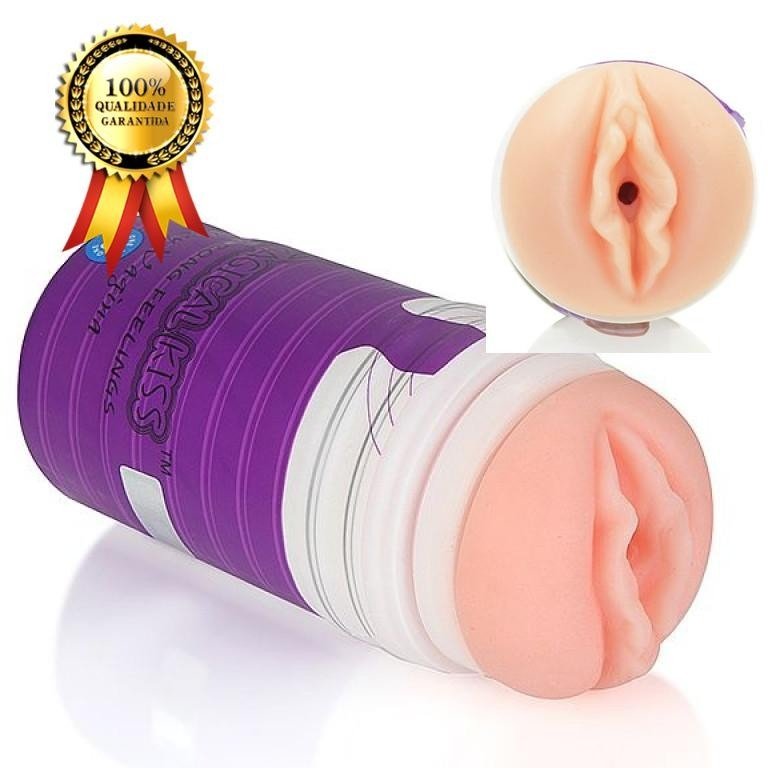 Foto do produto Masturbador Lanterna - Vagina em Cyberskin