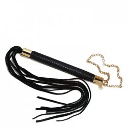 Chicote Luxo com Detalhe Dourado