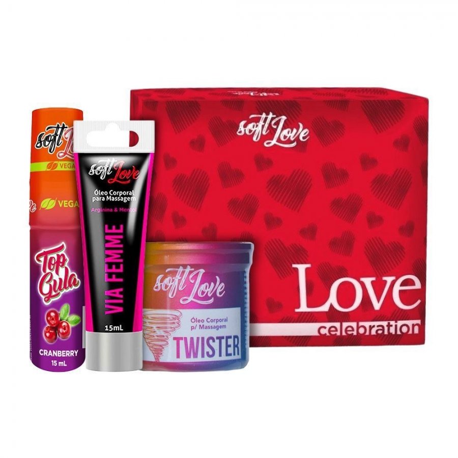 Foto do produto Kit Love Celebration com 3 Itens