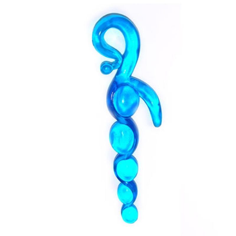 Foto do produto Plug Anal Esferas em Jelly Azul
