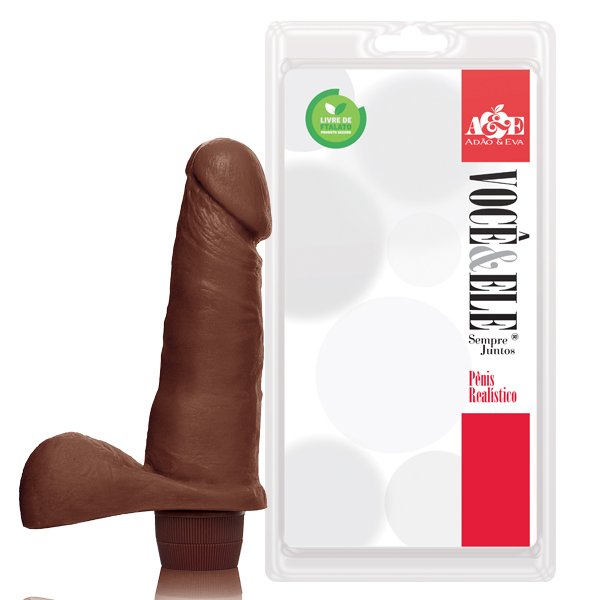 Foto do produto Pênis com Vibro Meu Bombom - 16,5 x 4 cm