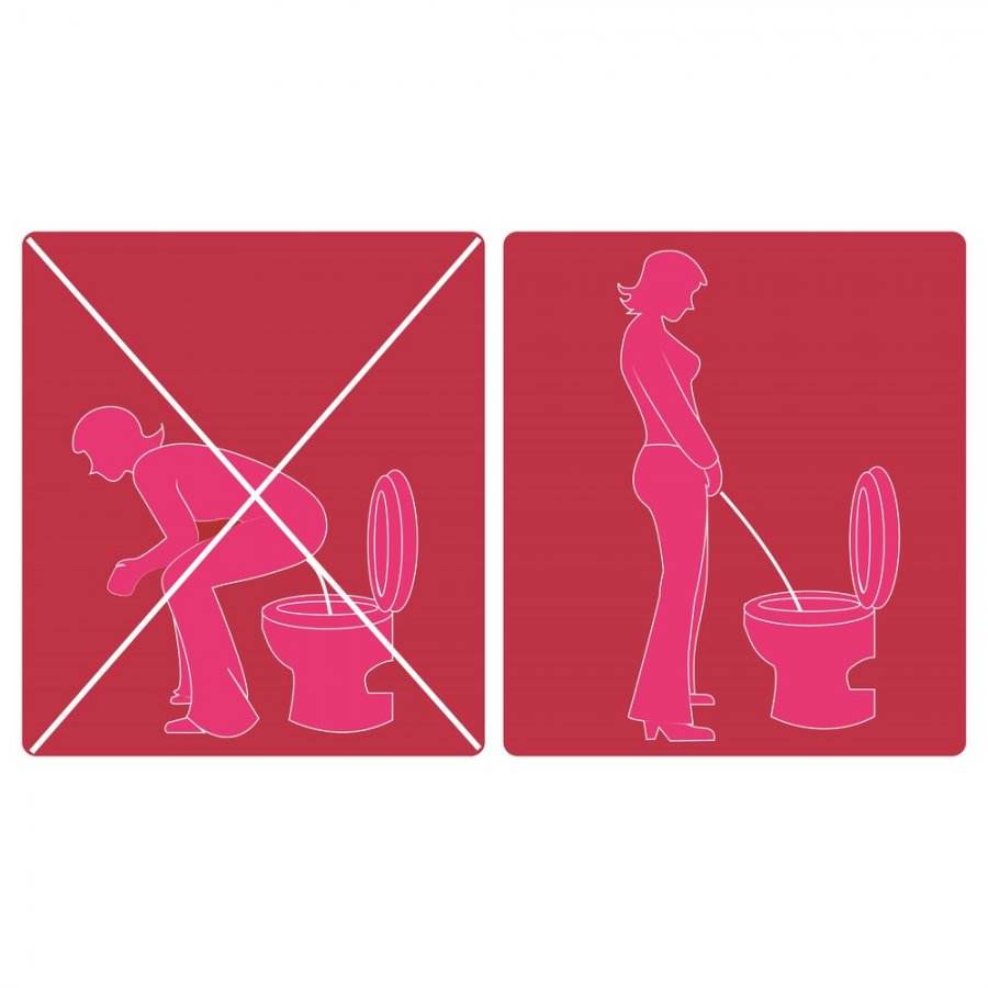 Foto do produto Urinol Portátil Feminino - Faça Xixi em Pé!