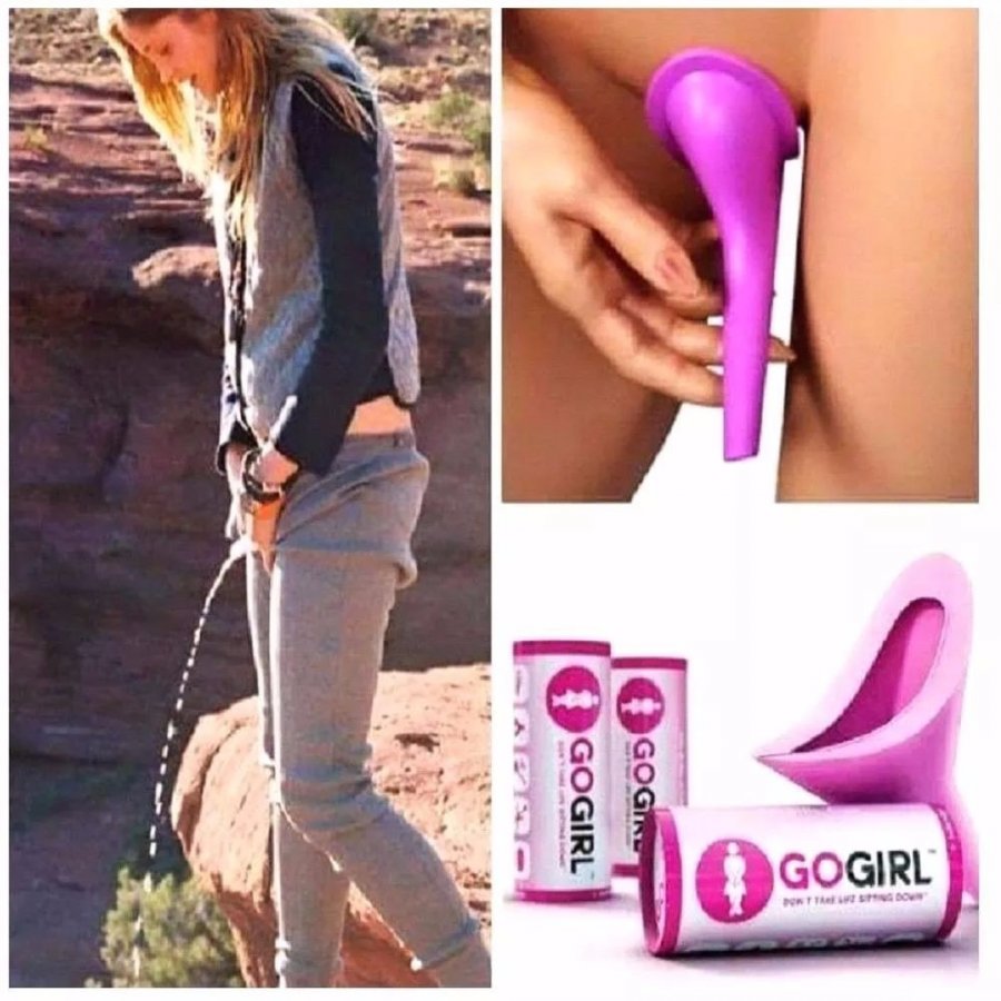 Foto do produto Urinol Portátil Feminino - Faça Xixi em Pé!