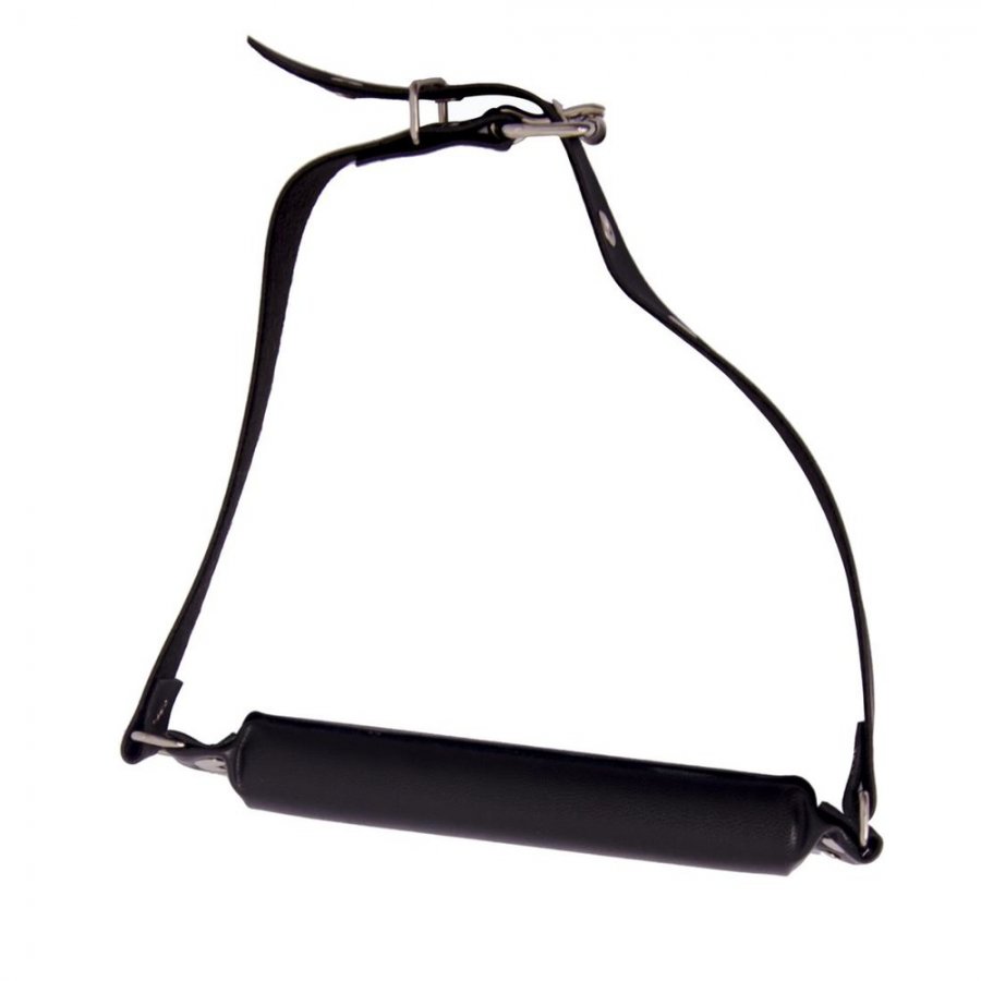 Foto do produto Mordaça Bastão em Couro Black Submission