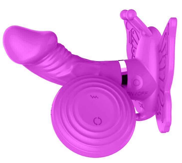 Foto do produto Vibrador Clitoriano com Pênis Rotativo Controle Sem Fio