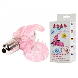 Anel Peniano Rabbit com 10 Vibrações