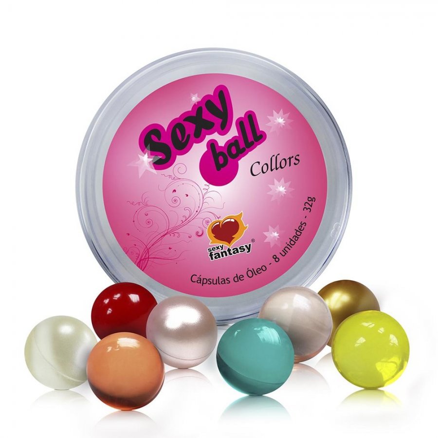 Foto do produto Sexy Ball Collors Kit com 8 Bolinhas