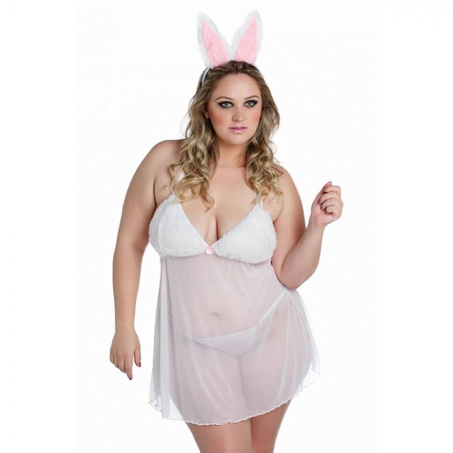 Foto do produto Fantasia Coelhinha - Plus Size