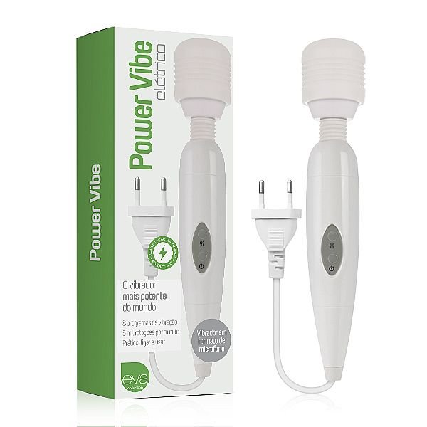 Foto do produto Vibrador Power Vibe Elétrico - Com Fio - O Mais Potente do Mundo!