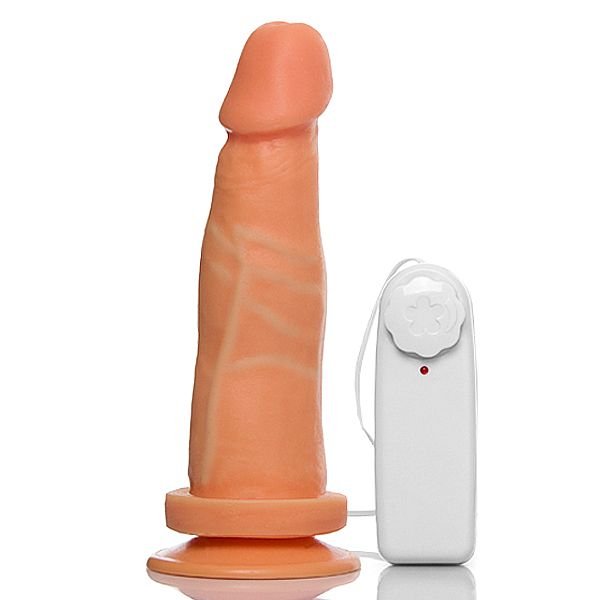 Foto do produto Pênis Sheik com Vibro e Ventosa 18,5x4,5cm