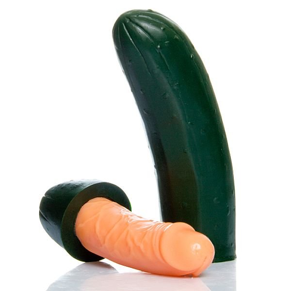 Foto do produto Pênis Realístico Disfarçado de Pepino