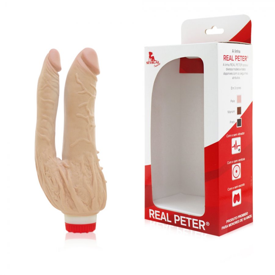 Foto do produto Pênis Real Duplo Internacional