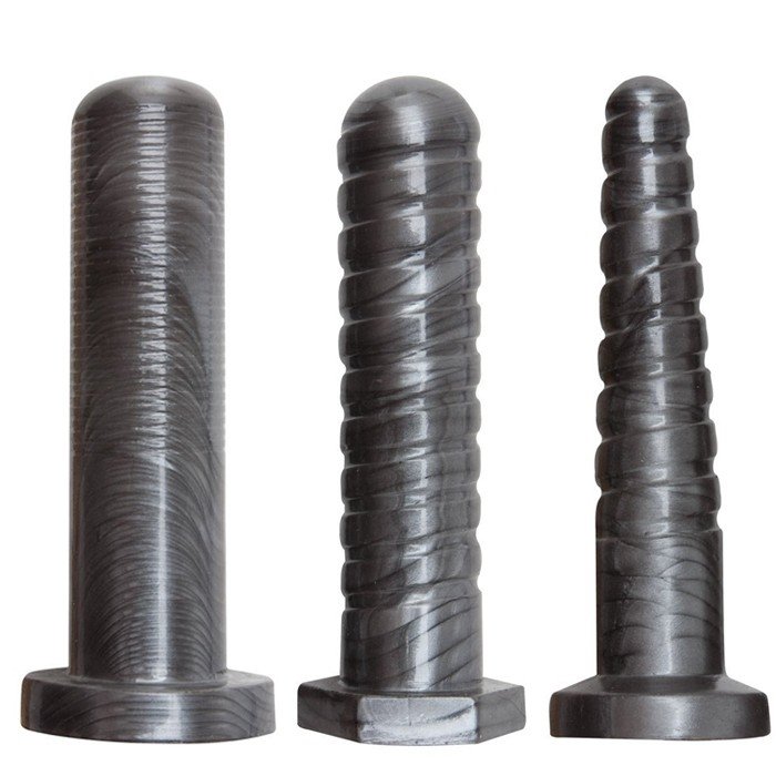 Foto do produto Kit Plug Anal Ferramentas em Silicone