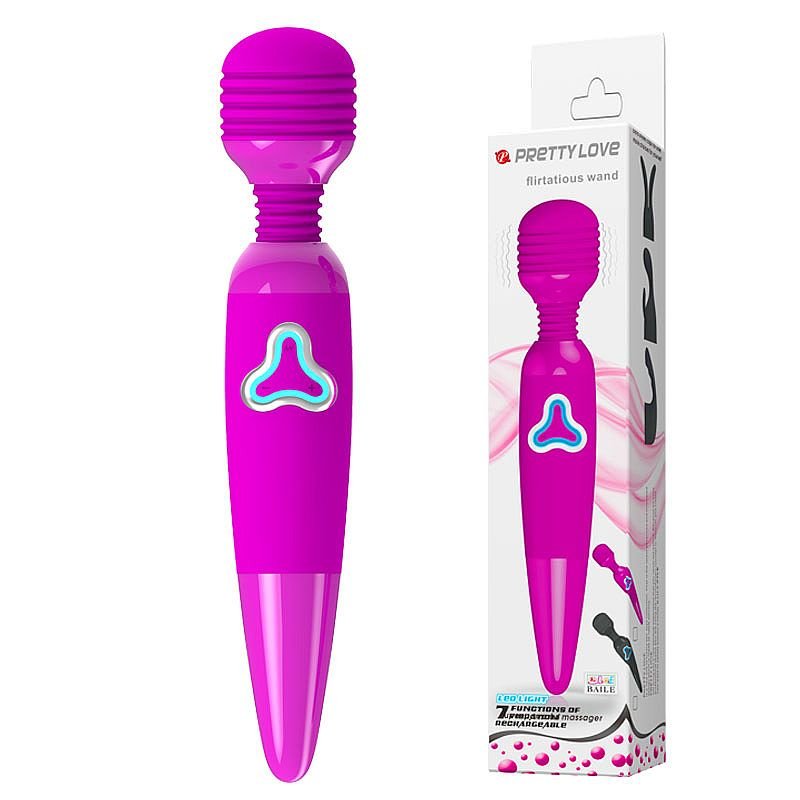 Foto do produto Vibrador Pretty Love Varinha Mágica - Silicone e Recarregável