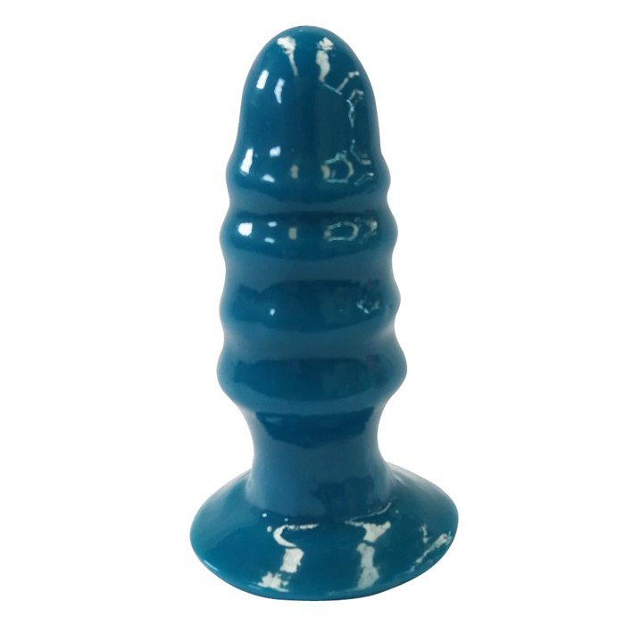 Foto do produto Plug Anal Silicone Confort Escalonado 12x4cm