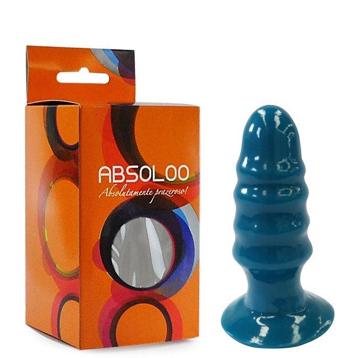 Foto do produto Plug Anal Silicone Confort Escalonado 12x4cm