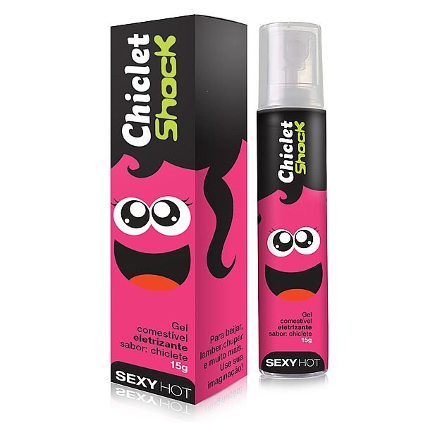 Foto do produto Chiclet Shock Sexy Hot - Chiclete - 15g
