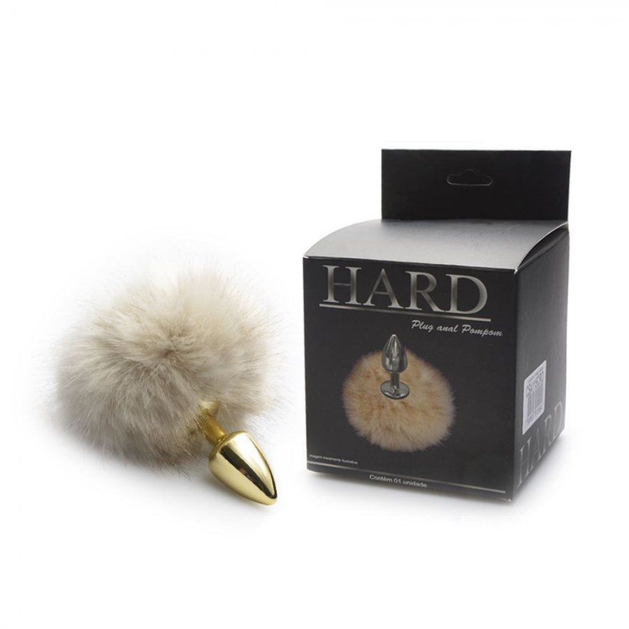 Foto do produto Plug Rabo de Coelho Pompom