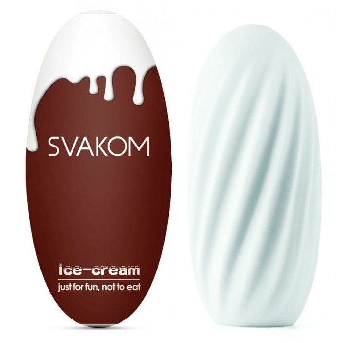 Foto do produto Svakom Egg Ultra Soft - Ice Cream White