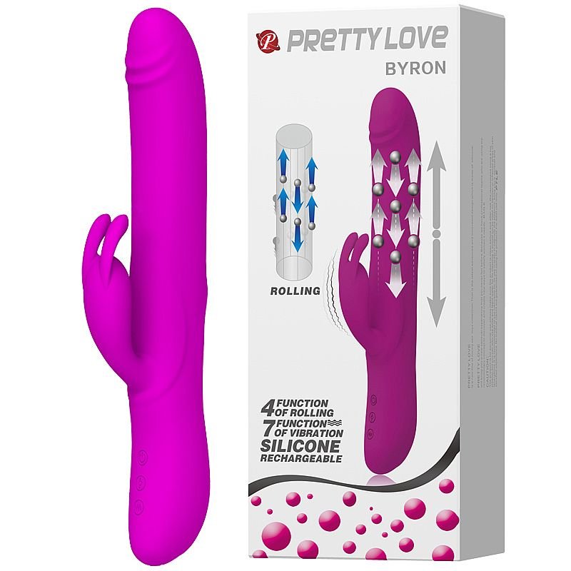 Foto do produto Pretty Love Byron em Silicone Recarregável