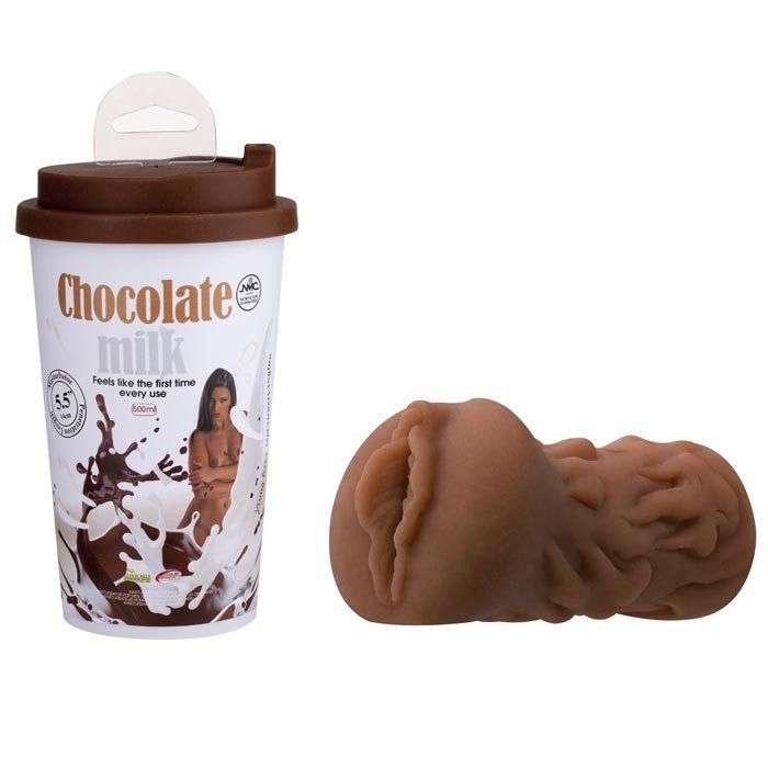 Foto do produto Masturbador Vagina - Fantasy Cafe Chocolate Milk