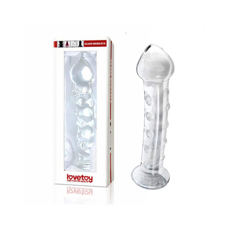 Foto do produto Dildo de Vidro Texturas Lovetoy - Transparente