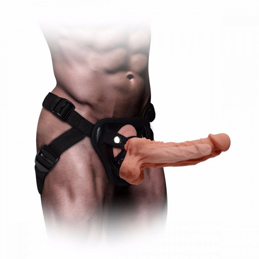 Foto do produto Capa Peniana em Cyberskin com Cinta Ajustável