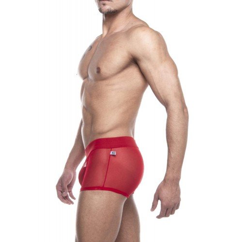 Foto do produto Cueca Boxer em Tule Vermelha