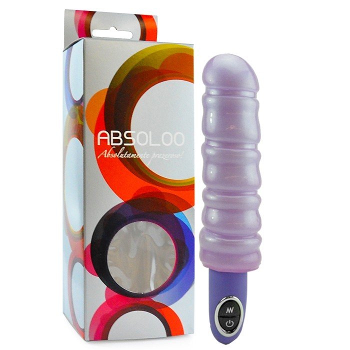 Foto do produto Vibrador Lilás Perolado 22 cm e 10 Pulsações
