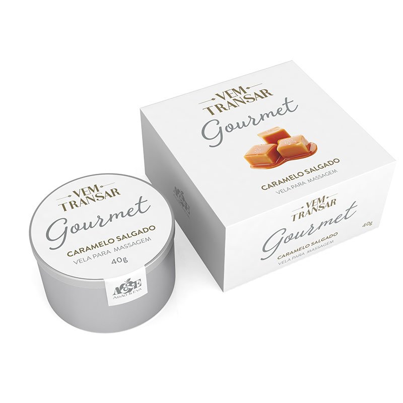 Foto do produto Vela Gourmet para Massagem - Caramelo Salgado