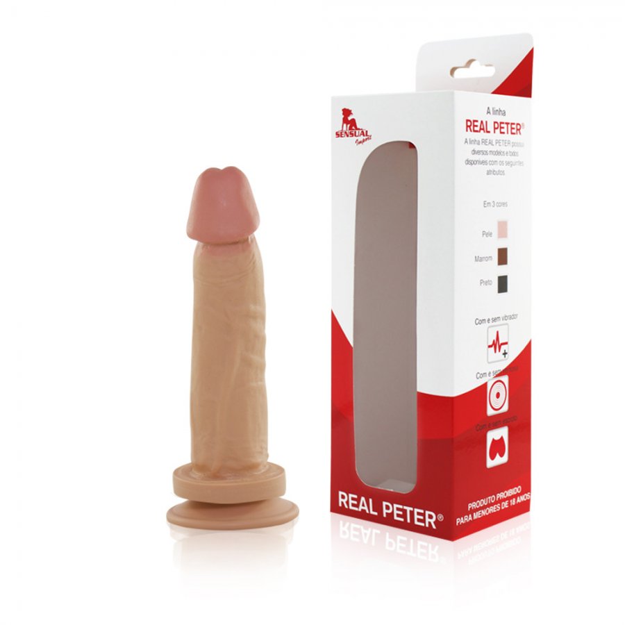 Foto do produto Pênis Realístico Exclusivo (com ventosa) 19x4cm