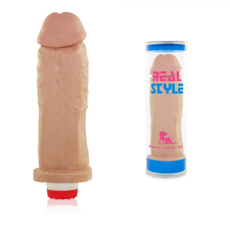 Foto do produto Pênis Real. com Vibro Grosso 19x5cm