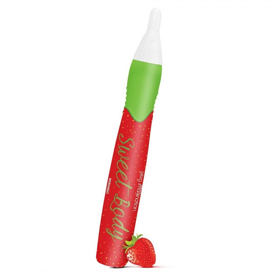 Foto do produto Caneta Comestível Sweet Body Morango 20ml
