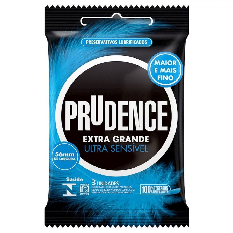 Foto do produto Preservativo Prudence Extra G Ultra Sensível